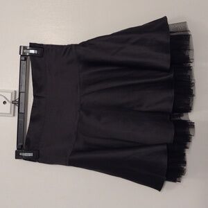 Forever 21 Elegant Black A-Line Skirt
